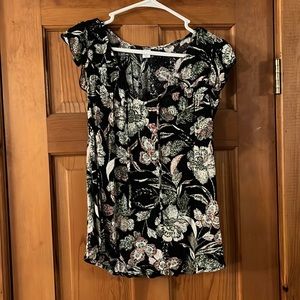 Old Navy M floral top